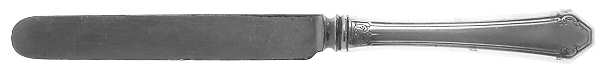 Lady Mary (Sterling, 1917, No Monograms) Youth/Tea Knife with Silverplate Blade
