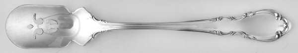 Legato (Sterling, 1962) Short Handled Olive Spoon with Pierced Bowl