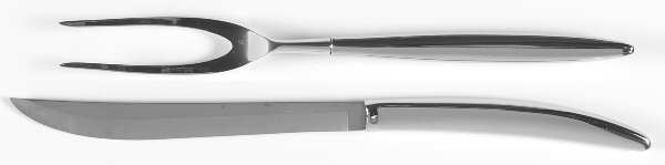 Leisure (Stainless - Cutlery) Large 2-Piece Roast Carving Set w/Stainless Blade