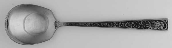 Leaf Velvet (Stainless) Solid Smooth Casserole Spoon