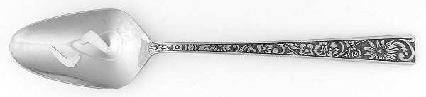 Leaf Velvet (Stainless) Pierced Tablespoon (Serving Spoon)