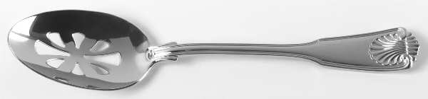 London Shell (Stainless) Pierced Tablespoon (Serving Spoon)