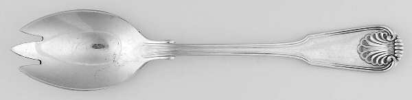 London Shell (Silverplate, Germany Backstamp) Pierced Tablespoon (Serving Spoon) by Towle Silver