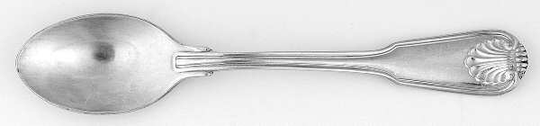 London Shell (Silverplate) Teaspoon