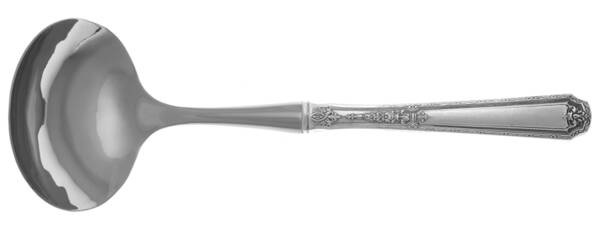 Louis XIV (Sterling, 1924, No Monograms) Gravy Ladle with No Spout Stainless Bowl HC