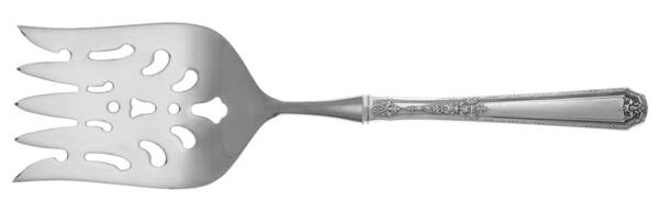 Louis XIV (Sterling, 1924, No Monograms) Fish Serving Fork with Stainless Tines HC