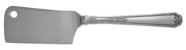 Louis XIV (Sterling, 1924, No Monograms) Cheese Cleaver with Stainless Blade HC
