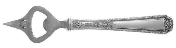 Louis XIV (Sterling, 1924, No Monograms) Bottle/Can Opener with Stainless Bowl HC