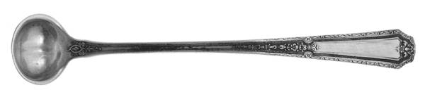 Louis XIV (Sterling, 1924, No Monograms) Mustard Spoon