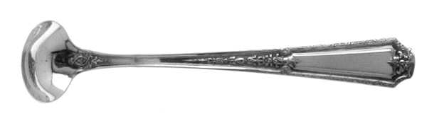 Louis XIV (Sterling, 1924, No Monograms) Mustard Spoon Solid HC