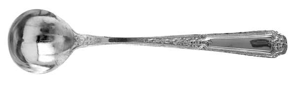 Louis XIV (Sterling, 1924, No Monograms) Individual Salt Spoon