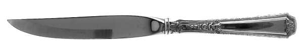 Louis XIV (Sterling, 1924, No Monograms) Individual Steak Knife Hollow Handle