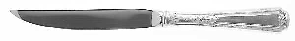 Louis XIV (Sterling, 1924, No Monograms) Individual Steak Knife Hollow Handle