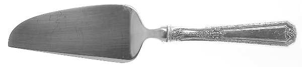Louis XIV (Sterling, 1924, No Monograms) Cheese Knife with Stainless Blade