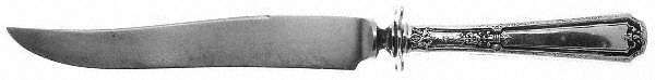 Louis XIV (Sterling, 1924, No Monograms) Small Steak Carving Knife with Stainless Blade