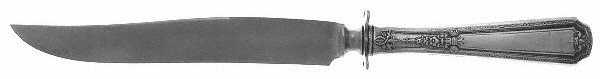 Louis XIV (Sterling, 1924, No Monograms) Small Steak Carving Knife with Stainless Blade