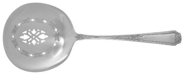 Louis XIV (Sterling, 1924, No Monograms) Small Tomato Server,  Solid Piece