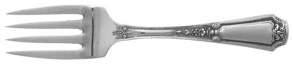 Louis XIV (Sterling, 1924, No Monograms) Baby Fork