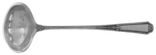 Louis XIV (Sterling, 1924, No Monograms) Solid Piece Cream Ladle