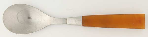 Lucite-Amber (Stainless) Place/Oval Soup Spoon