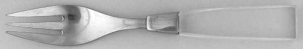 Lucite (Stainless, Clearplastichdl) Individual Salad Fork