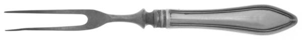 Mary Chilton (Sterling, 1912, No Monos) Bacon Fork Serving Hollow Handle