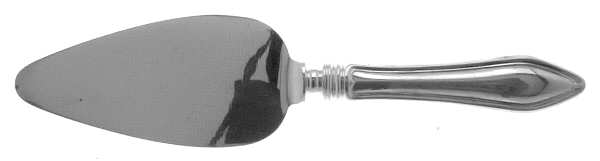 Mary Chilton (Sterling, 1912, No Monos) Cheese Server with Silverplate Blade
