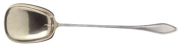 Mary Chilton (Sterling, 1912, No Monos) Large Lettuce Serving Spoon