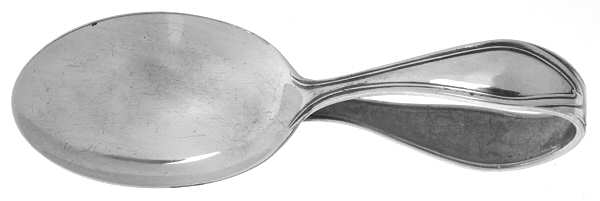 Mary Chilton (Sterling, 1912, No Monos) Curved Handle Baby Spoon