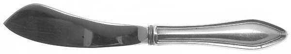 Mary Chilton (Sterling, 1912, No Monos) Hollow Handle Master Butter Knife