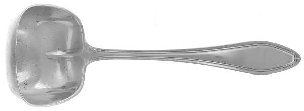 Mary Chilton (Sterling, 1912, No Monos) Solid Gravy Ladle