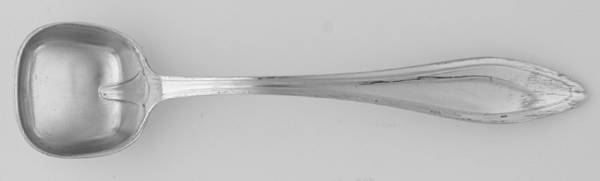 Mary Chilton (Sterling, 1912, No Monos) Master Salt Spoon