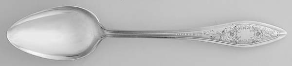 Mary Chilton-Eng No.1 (Sterling, 1912, No Monograms) Demitasse Spoon