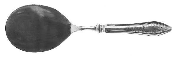 Mary Chilton-Eng No.1 (Sterling, 1912, No Monograms) Egg Server with Silverplate Blade