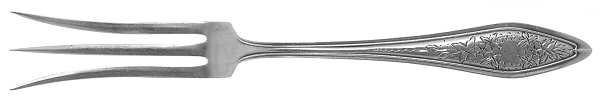 Mary Chilton-Eng No.1 (Sterling, 1912, No Monograms) Lemon Fork