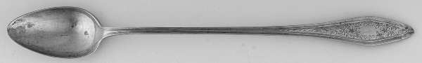 Mary Chilton-Eng No.1 (Sterling, 1912, No Monograms) Iced Tea Spoon
