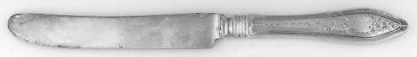 Mary Chilton-Eng No.1 (Sterling, 1912, No Monograms) Old French Hollow Knife with Bolster by Towle Silver