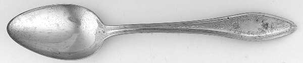 Mary Chilton-Eng No.1 (Sterling, 1912, No Monograms) Dessert/Oval Soup Spoon
