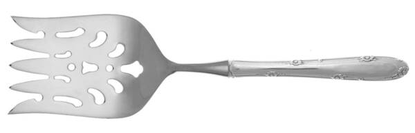 Madeira (Sterling, 1948, No Monograms) Fish Serving Fork with Stainless Tines HC