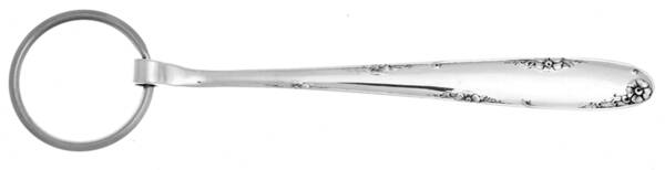 Madeira (Sterling, 1948, No Monograms) Key Ring with Stainless Hoop HC