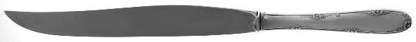 Madeira (Sterling, 1948, No Monograms) Large Carving/Roast Knife StnlBl w/Sterling Guard