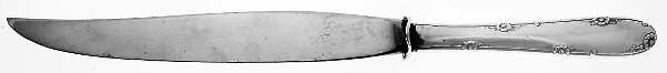 Madeira (Sterling, 1948, No Monograms) Small Carving Knife W/Sterling Guard