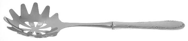 Madeira (Sterling, 1948, No Monograms) Pasta Server with Stainless Bowl
