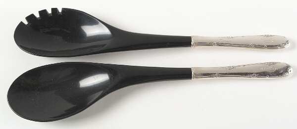 Madeira (Sterling, 1948, No Monograms) Plastic Bowl 2-Piece Salad Set