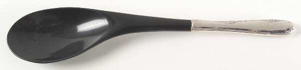 Madeira (Sterling, 1948, No Monograms) Salad Serving Spoon with Plastic Bowl