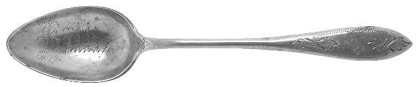 Madame Lafayette (Sterling, 1905) Monogram Five O'Clock Teaspoon