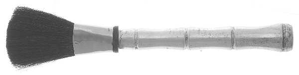 Mandarin (Sterling, 1972) Cosmetic Brush with Stainless Attachment