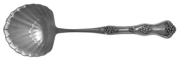 Margaux (Sterling, 1983) Casserole Spoon with Stainless Shell Bowl