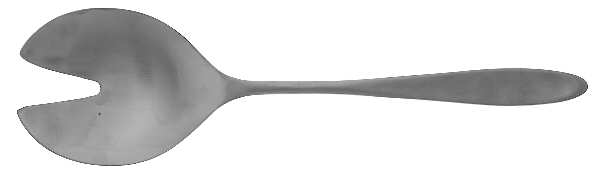 Mark VII (Stainless) Oversize Solid Salad Servng Fork