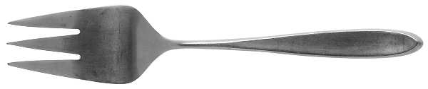 Mark VII (Stainless) Medium Solid Cold Meat Serving Fork